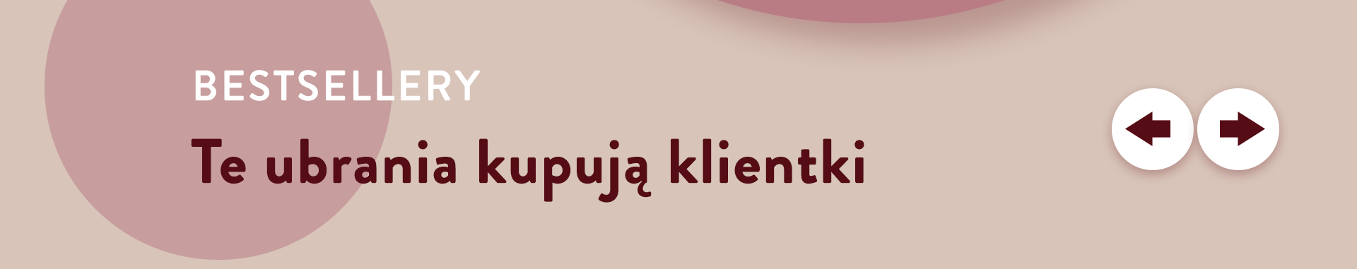 BESTSELLERY. Te sukienki kupują klientki.